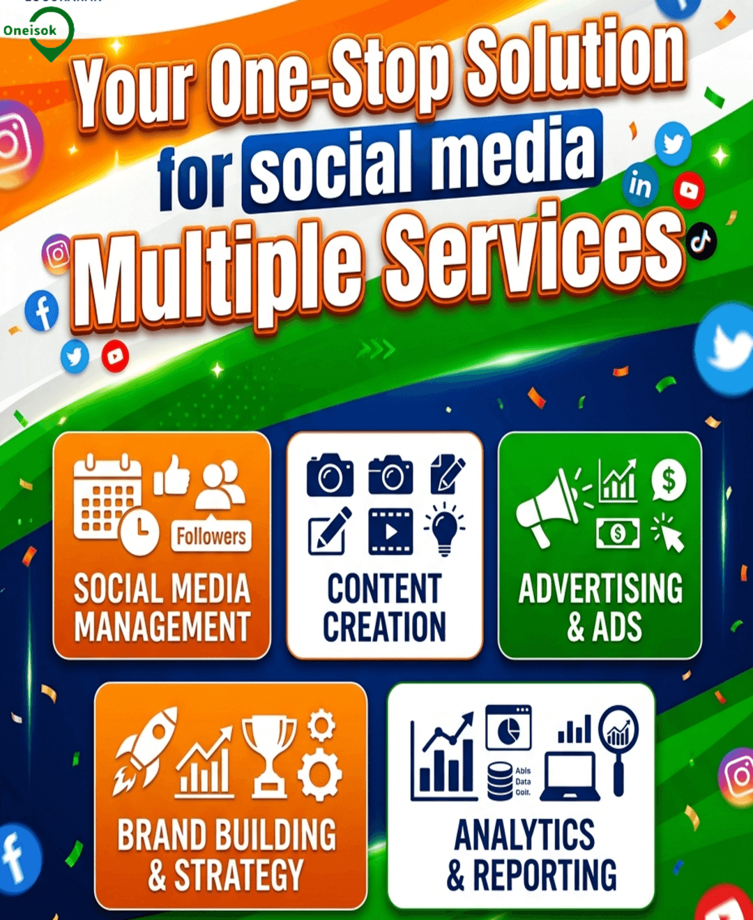 Your One-Stop Solution for Social Media Multiple Services